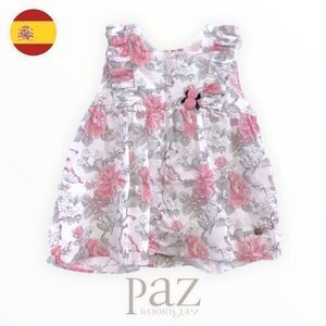 PAZ RODRIGUEZ |  Baby Girls Flowers Top